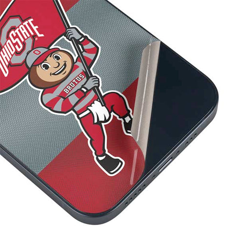 Ohio State University OSU Buckeyes Flag iPhone 14 Plus Skin